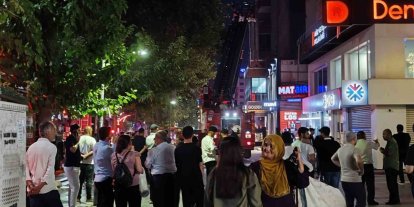 Batman’da plazada çıkan yangın korkuttu