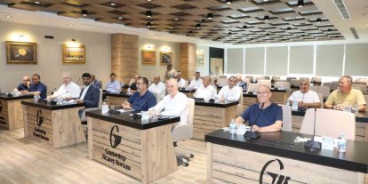 GTB Temmuz Ayı Olağan Meclis Toplantısı gerçekleştirildi