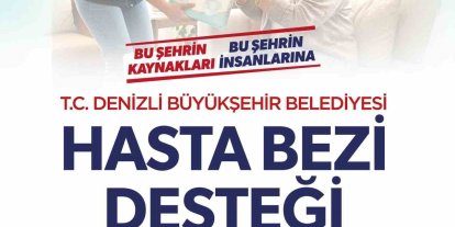 Denizli Büyükşehir zor günlerde ailelerin yanında