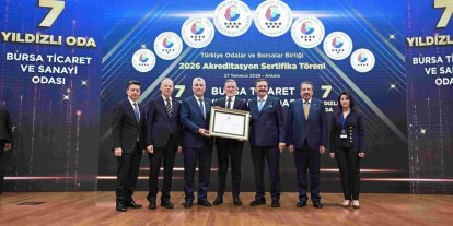 BTSO’nun hizmet kalitesine 7 yıldızlı tescil