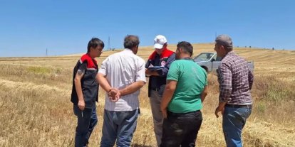 Burdur’da biçerdöverler denetleniyor