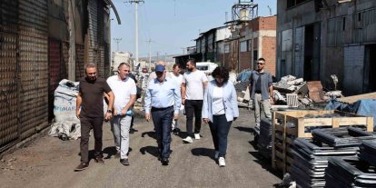 Başkan Şadi Özdemir mahallelerdeki sorunları yerinde inceledi