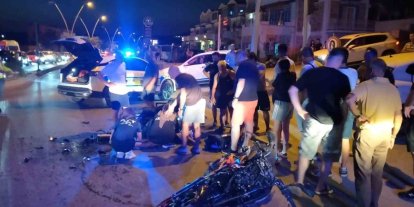 Datça’da trafik kazası: 1 yaralı