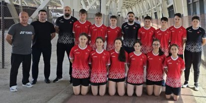 15 Yaş Altı Badminton Milli Takımı Erzincan’da kampa girdi