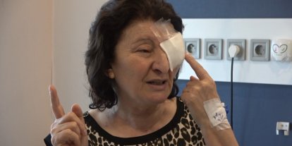 Torunlarını görebilmek için kornea nakli oldu