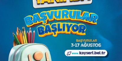 Başkan Büyükkılıç’tan öğrencilere 5 bin TL’lik kırtasiye-beslenme desteği: başvurular 3 Ağustos’ta