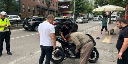 Samsun’da motosiklet SUV araca çarptı: 1 yaralı