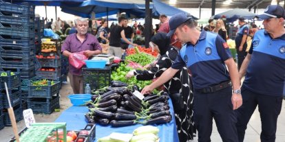 Pazarlarda tartı ve tezgahlar mercek altında