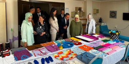 Kemah Huzurevi sakinleri Semiha Yıldırım ile buluştu