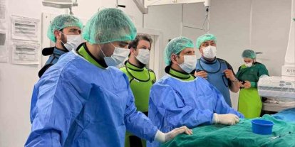 Bilecik’te kalpteki doğuştan delik ameliyatsız kapatıldı