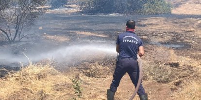 Makilik alanda çıkan yangın büyümeden söndülürdü