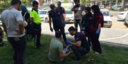 Adıyaman’da motosiklet devrildi: 1 yaralı