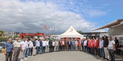 Samsun’da "Birbirimize Candan Bağlıyız" kan bağışı kampanyası
