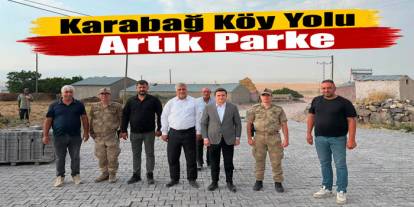 Kaymakam Zengin Karabağ Köyü’ndeki Parke Çalışmasını İnceledi