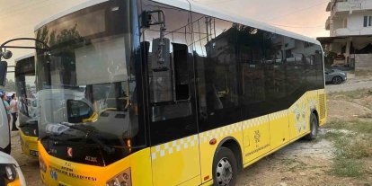 Aydın Büyükşehir otobüsleri tahliye için beklemede