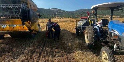 Bilecik’te biçerdöver operatörlerine yangın eğitimi