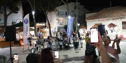 Didim Belediyesi, Altınkum Sanat Sokağı’nda sanat ve dayanışmayı buluşturdu