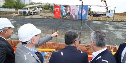 Akçaabat otogarının temeli atıldı