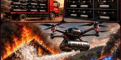 Orman ve arazi yangınları ile mücadelede ‘Akıllı Drone" önerisi