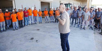 Bölgede etkili olan çöl sıcakları nedeniyle mesai saatleri değiştirildi