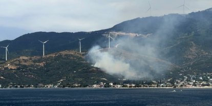 Marmara’da orman yangınına neden olan şüpheli gözaltına alındı