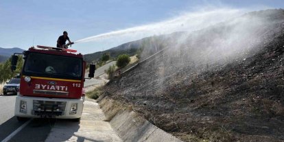 Kastamonu’da çıkan örtü yangınları büyümeden söndürüldü