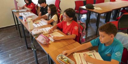 Gesi Kamp Merkezi muhteşem doğasıyla İngilizce kampı öğrencilerine ilham oldu