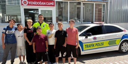 370 öğrenciye trafik eğitimi verildi