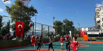 Değirmendere Sahilindeki basketbol heyecanı final müsabakalarıyla sona erdi