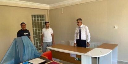 İlçe Milli Eğitim Müdürü Uğurlu, Söke Fen Lisesi’nde incelemelerde bulundu