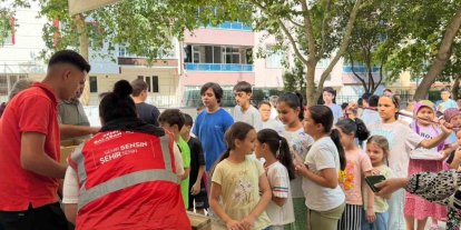 Yunusemre Belediyesi yaz Kur’an kursu öğrencilerini sevindirdi