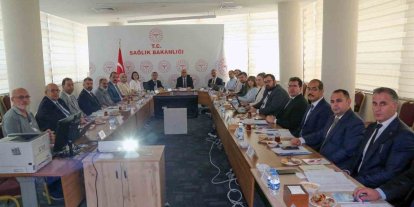 Bölge illerinin halk sağlığı çalışmaları toplantıda ele alındı