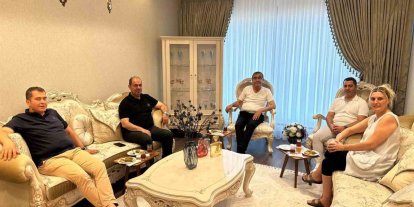 Milletvekili Bünyamin Bozgeyik’ten gazeteci Ali Babat’a ’geçmiş olsun’ ziyareti