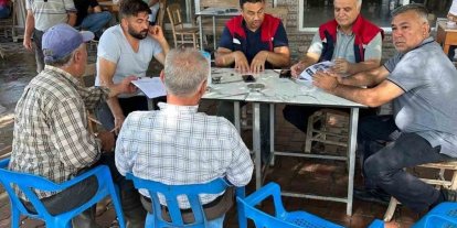 Köşk’te incir üreticilerine ilekleme ve hasat eğitimi