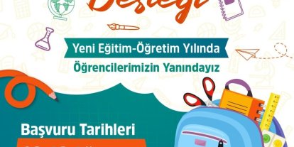 Büyükşehir’den öğrencilere kırtasiye desteği
