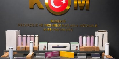 Kırşehir’de 130 paket ısıtılmış tütün ürünü ele geçirildi