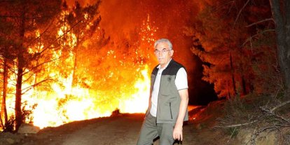 Orman Genel Müdürü Karacabey, sahada ekipleri yalnız bırakmadı