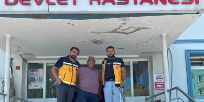 Ambulansta düşen ve içerisinde 150 bin lira olan cüzdan sahibine teslim edildi