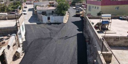Gaziantep Büyükşehir Belediyesi’nden Araban’a ilk sıcak asfalt