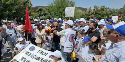 Doruk Madencilik işçilerinden Ankara Garı’na yürüyüş