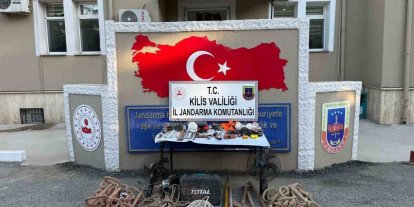 Kilis’te kaçak kazıya suçüstü: 4 şüpheli yakalandı