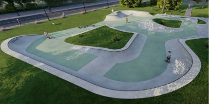 İnegöllü gençlere yeni kaykay park