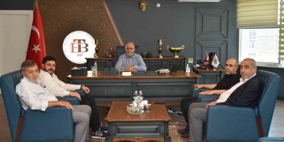 Şenol Arslan, Başkan Dumandağ ile bir araya geldi