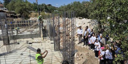 Orhaneli’de yarı olimpik yüzme havuzu temeli atıldı