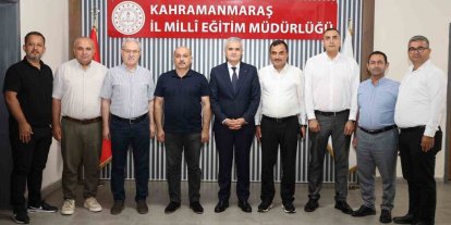 Eğitim-Bir-Sen Adana Şubesi Kahramanmaraş’ta temaslarda bulundu