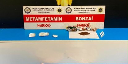 Kahramanmaraş’ta uyuşturucu operasyonlarında 6 tutuklama