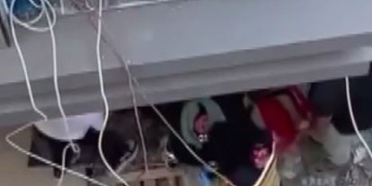 Küçükçekmece’de inşaattan düşen işçi ağır yalandı