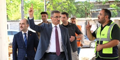 Vali Baruş, Oltu’daki yatırımları yerinde inceledi