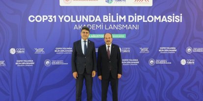 Rektör Çakmak, "COP31 Yolunda Bilim Diplomasisi: Akademi Lansmanı" Programına Katıldı