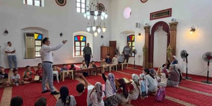 Kaymakam Ateş, Kur’an kursu öğrencileriyle buluştu
